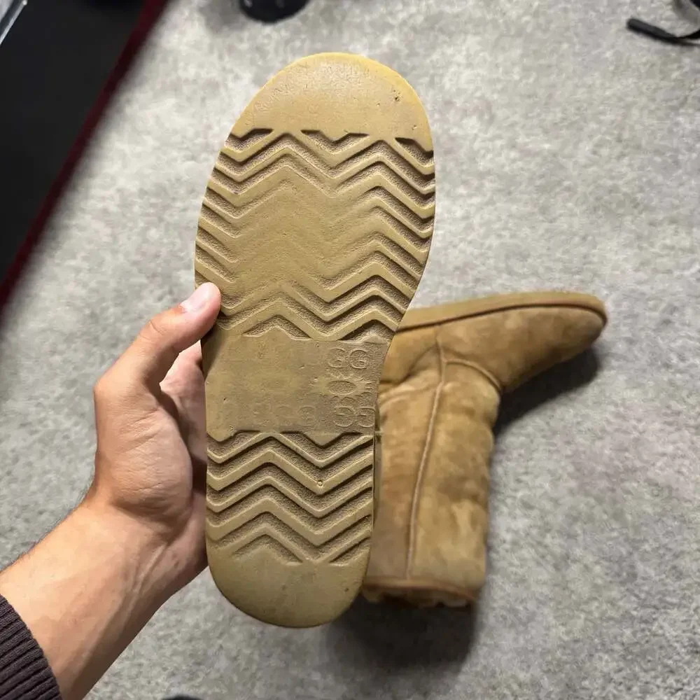UGG Australia 5815 Classic Tall Chestnut Suede Sheepskin Boots